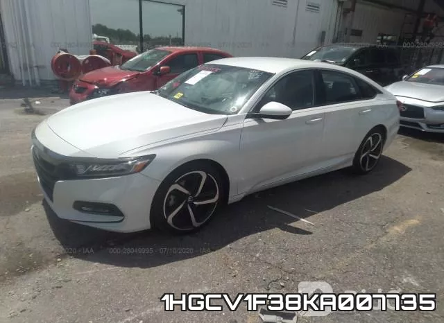 1HGCV1F38KA007735 фото 3