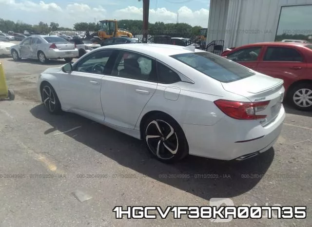 1HGCV1F38KA007735 фото 4