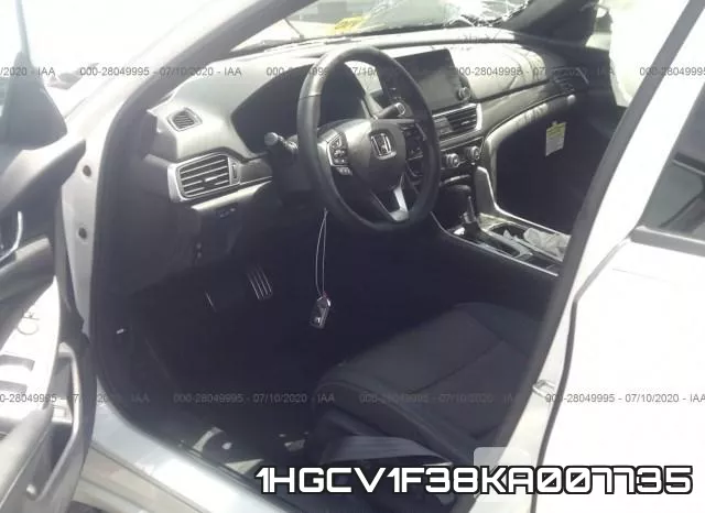 1HGCV1F38KA007735 фото 6