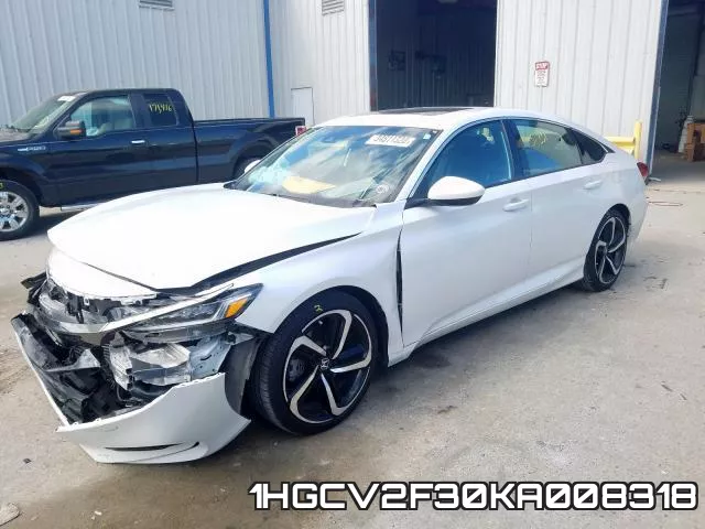 1HGCV2F30KA008318 фото 3