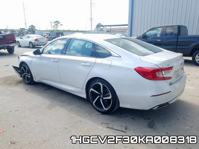 1HGCV2F30KA008318 фото 4