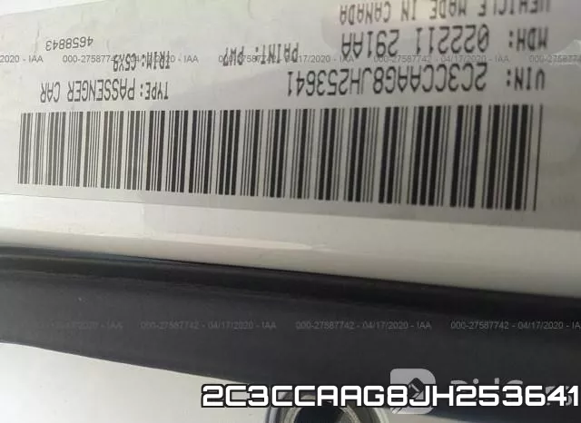 2C3CCAAG8JH253641 фото 10