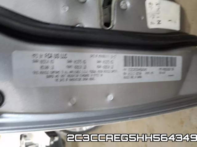 2C3CCAEG5HH564349 фото 2