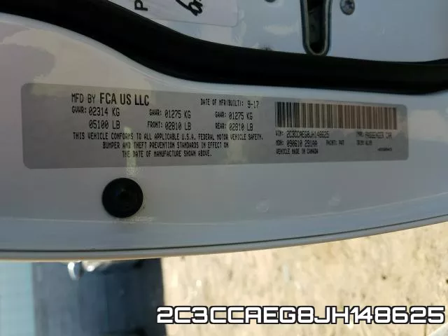 2C3CCAEG8JH148625 фото 2