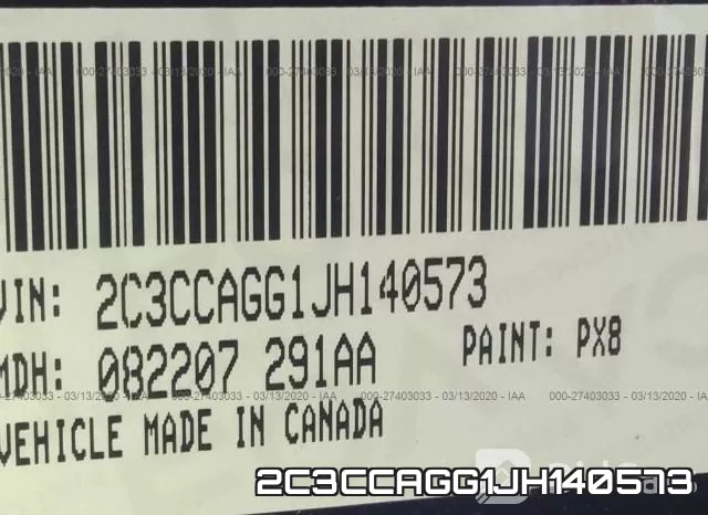 2C3CCAGG1JH140573 фото 10