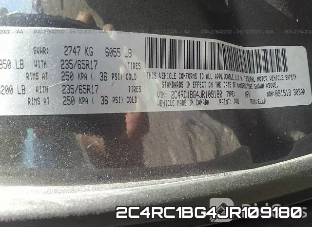2C4RC1BG4JR109180 фото 10
