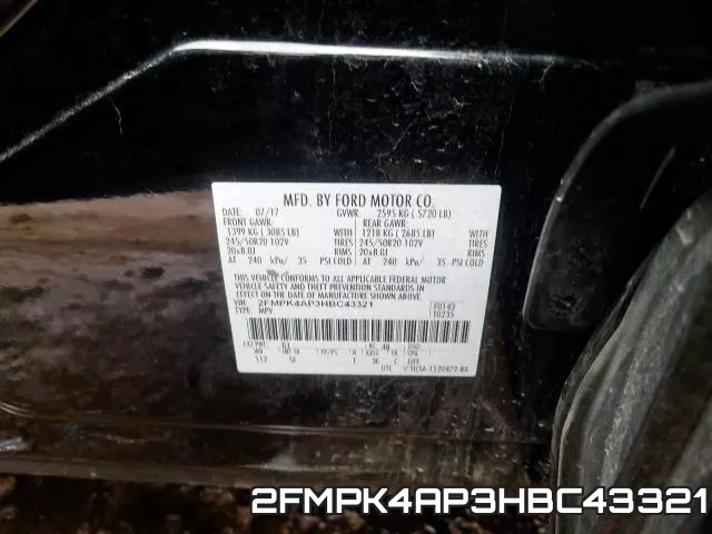 2FMPK4AP3HBC43321 фото 2