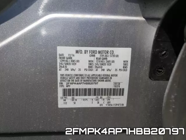 2FMPK4AP7HBB20797 фото 2