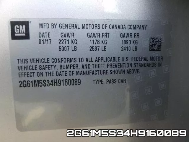 2G61M5S34H9160089 фото 2