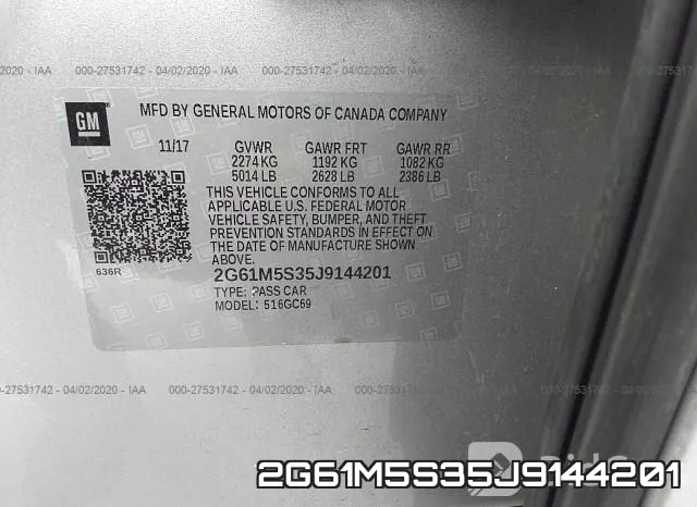 2G61M5S35J9144201 фото 10