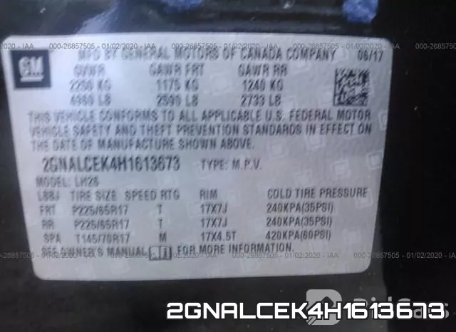2GNALCEK4H1613673 фото 10