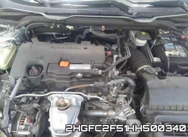 2HGFC2F51HH500340 фото 2