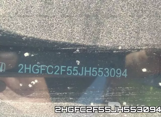 2HGFC2F55JH553094 фото 10