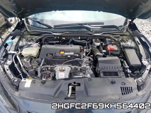 2HGFC2F69KH564402 фото 8