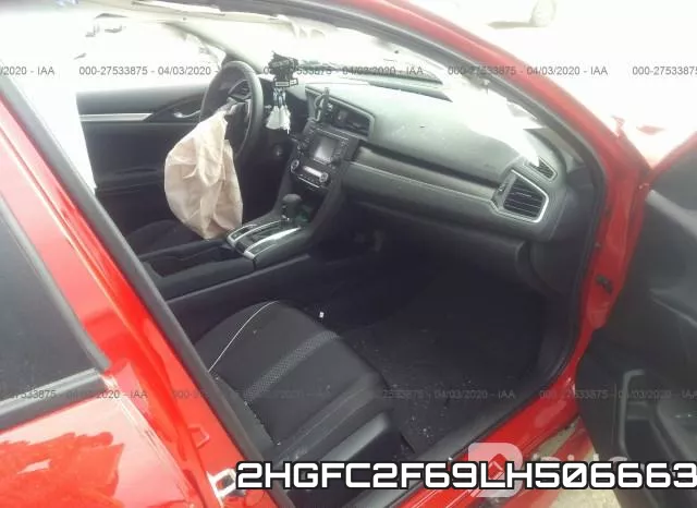 2HGFC2F69LH506663 фото 6
