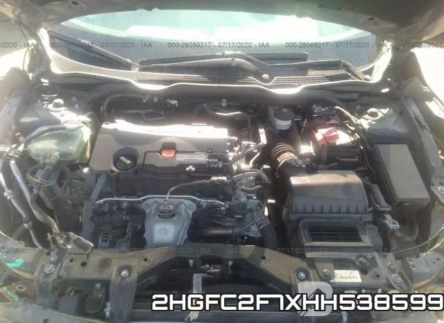 2HGFC2F7XHH538599 фото 2