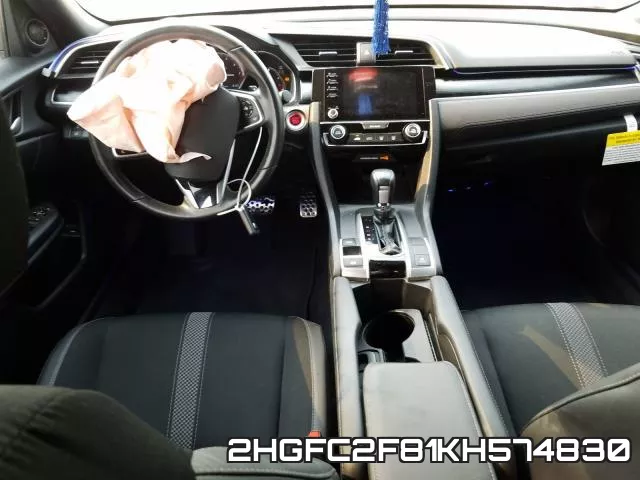 2HGFC2F81KH574830 фото 10