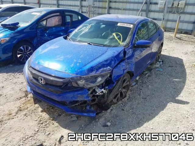 2HGFC2F8XKH577046 фото 3