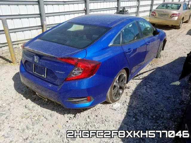 2HGFC2F8XKH577046 фото 5