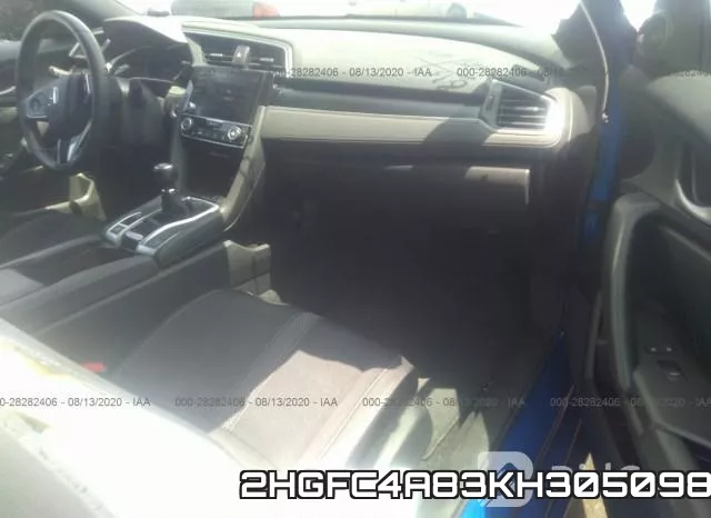 2HGFC4A83KH305098 фото 6