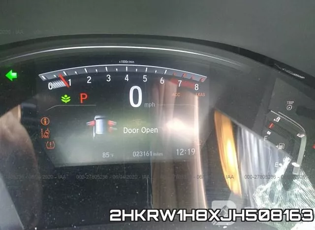 2HKRW1H8XJH508163 фото 8