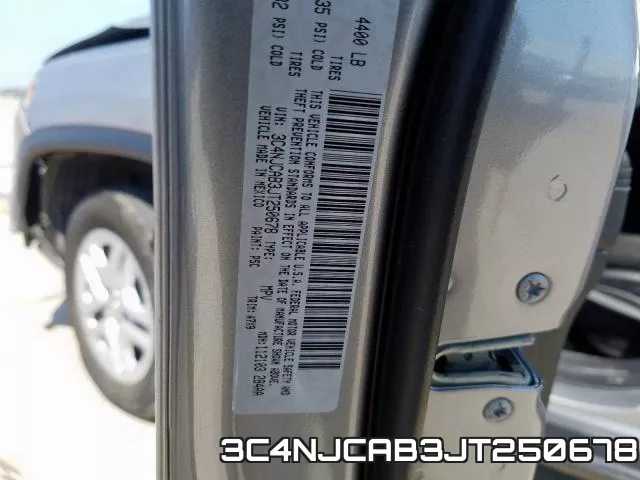 3C4NJCAB3JT250678 фото 2