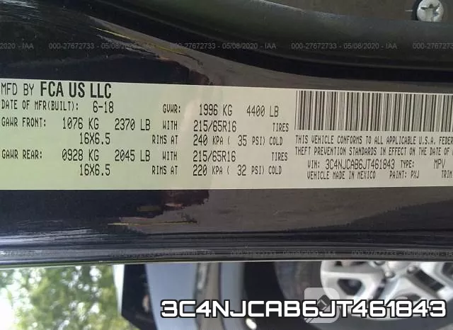 3C4NJCAB6JT461843 фото 10