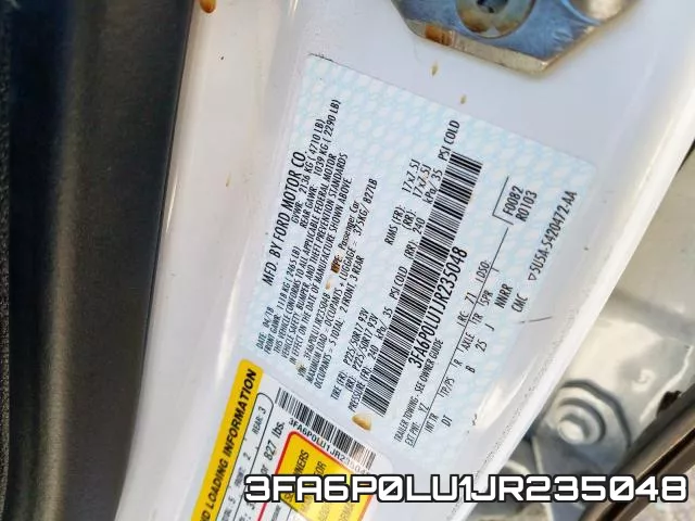 3FA6P0LU1JR235048 фото 2