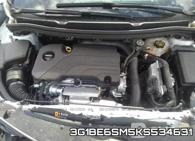 3G1BE6SM5KS534631 фото 2