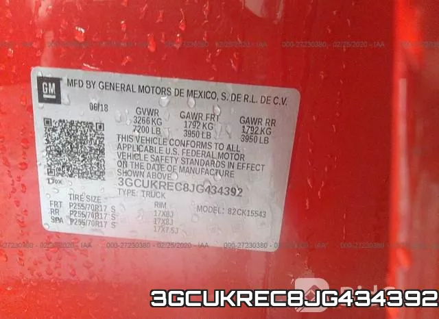 3GCUKREC8JG434392 фото 10