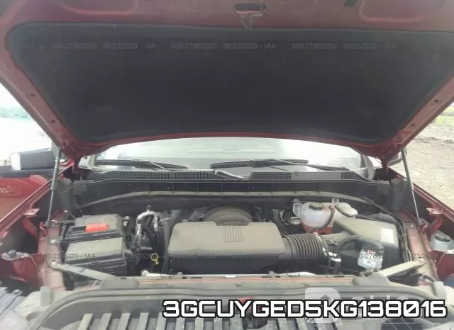 3GCUYGED5KG138016 фото 2