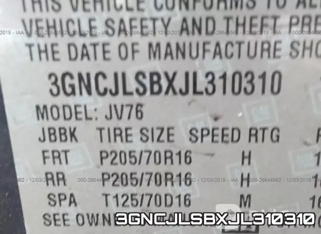 3GNCJLSBXJL310310 фото 10