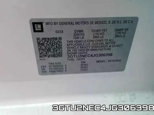 3GTU2NEC4JG306398 фото 2