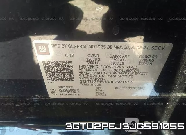 3GTU2PEJ3JG591055 фото 10
