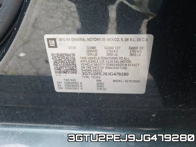 3GTU2PEJ9JG479280 фото 2