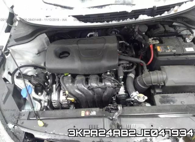 3KPA24AB2JE047934 фото 2