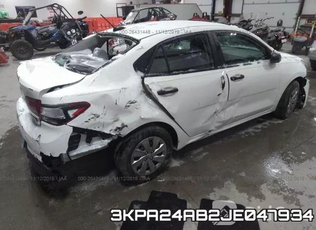 3KPA24AB2JE047934 фото 5