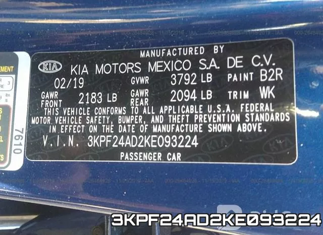 3KPF24AD2KE093224 фото 10