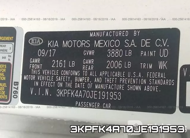 3KPFK4A70JE191953 фото 10