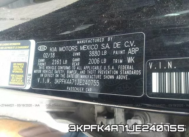 3KPFK4A71JE240755 фото 10