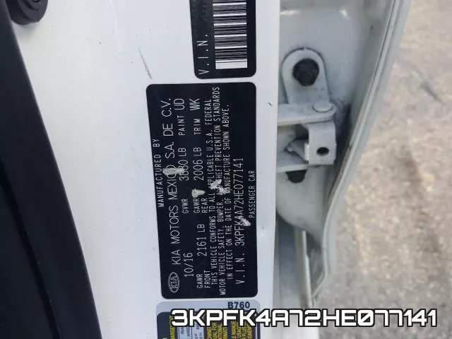 3KPFK4A72HE077141 фото 2