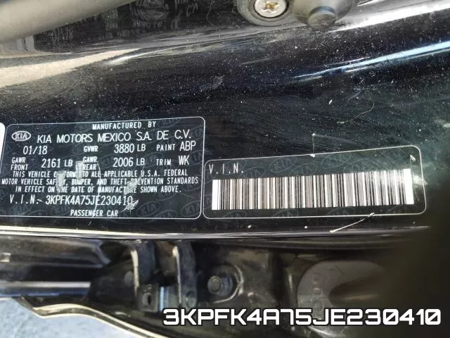3KPFK4A75JE230410 фото 2