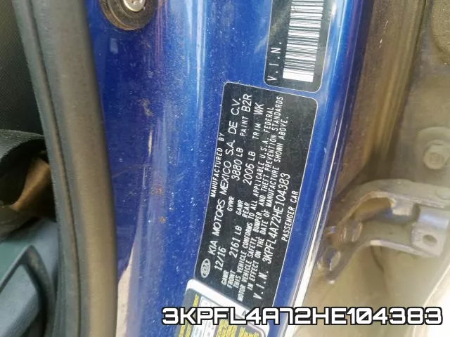 3KPFL4A72HE104383 фото 2