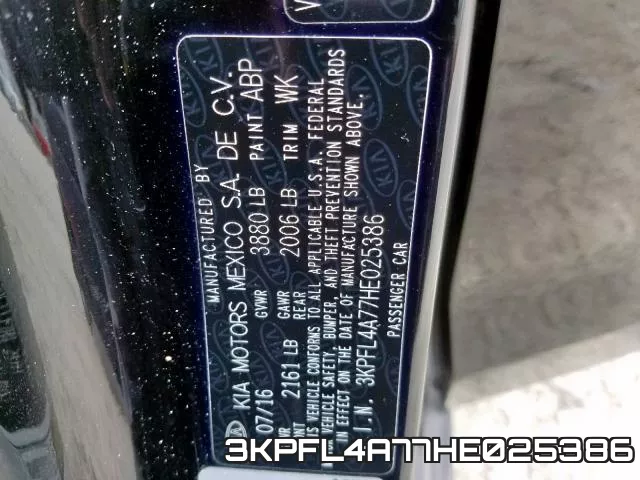 3KPFL4A77HE025386 фото 2