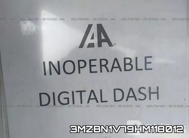 3MZBN1V79HM118012 фото 8
