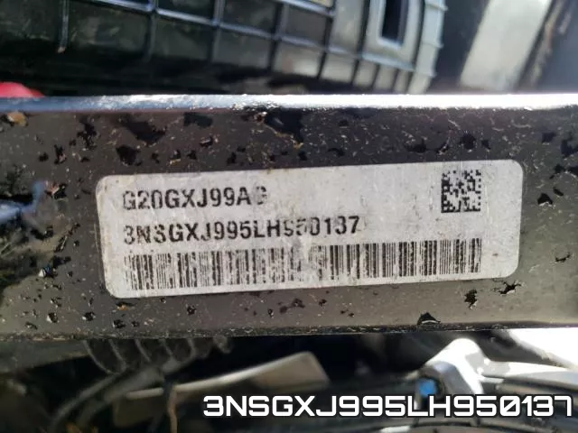 3NSGXJ995LH950137 фото 2