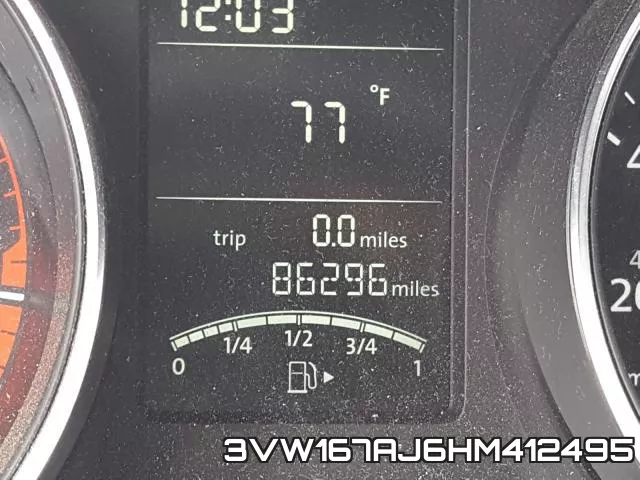 3VW167AJ6HM412495 фото 9