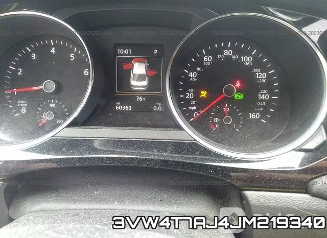 3VW4T7AJ4JM219340 фото 8