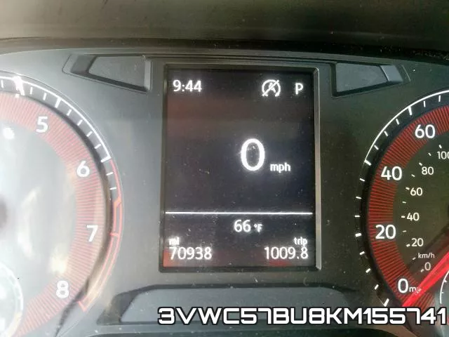 3VWC57BU8KM155741 фото 9