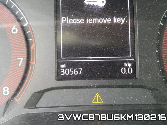 3VWCB7BU6KM130216 фото 9